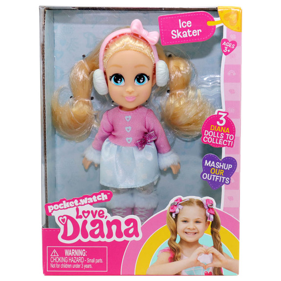 LOVE DIANA DOLL ICESKATER 6IN